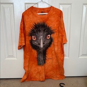 Unisex Orange Emu Shirt